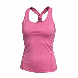 Soffe Girls Pink Racerback Athletic Tank Top Size XS Youth Activewear